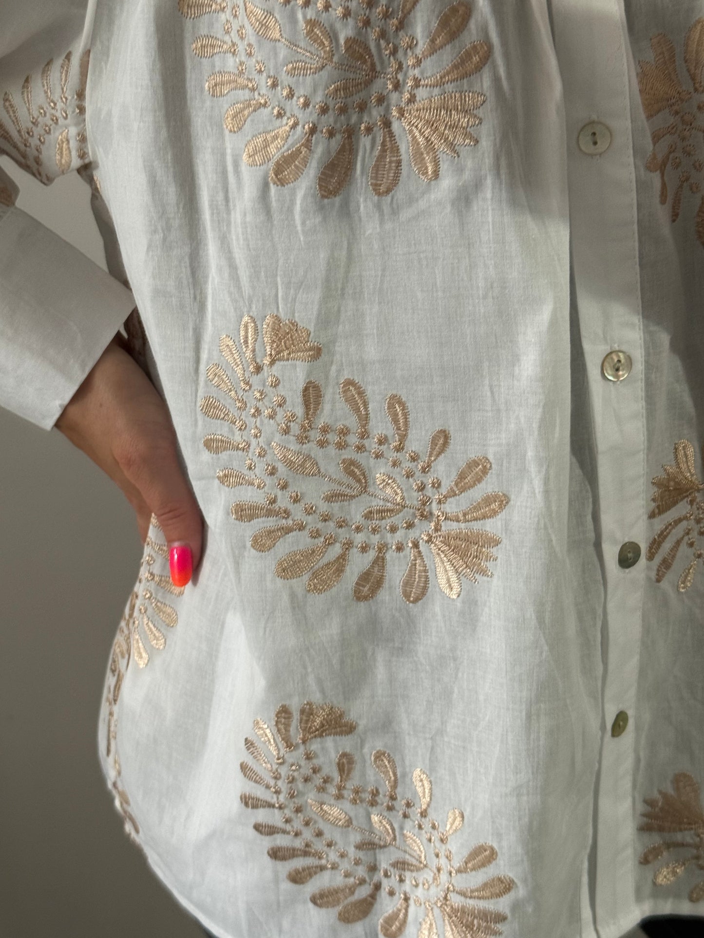 Chemise brodé