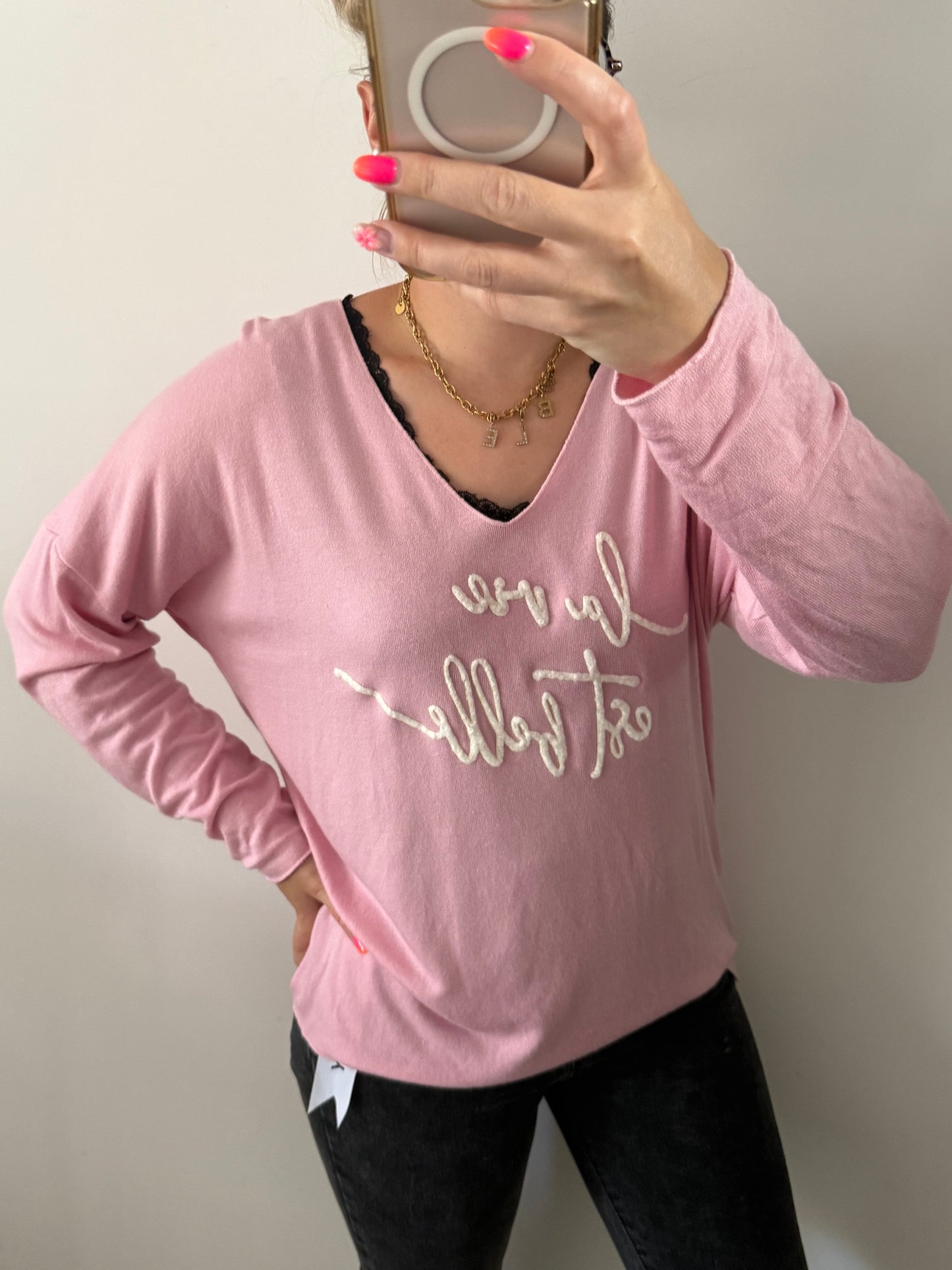 Pull la vie est belle