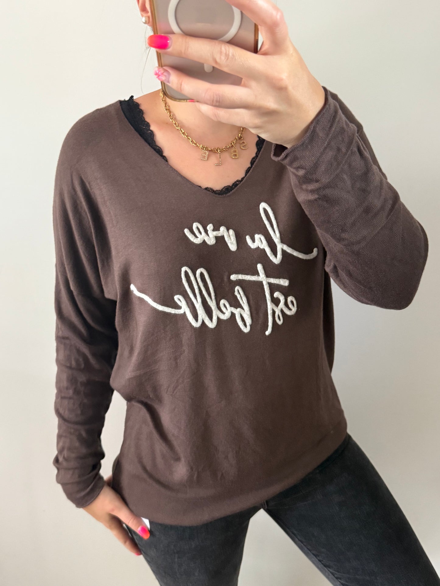 Pull la vie est belle
