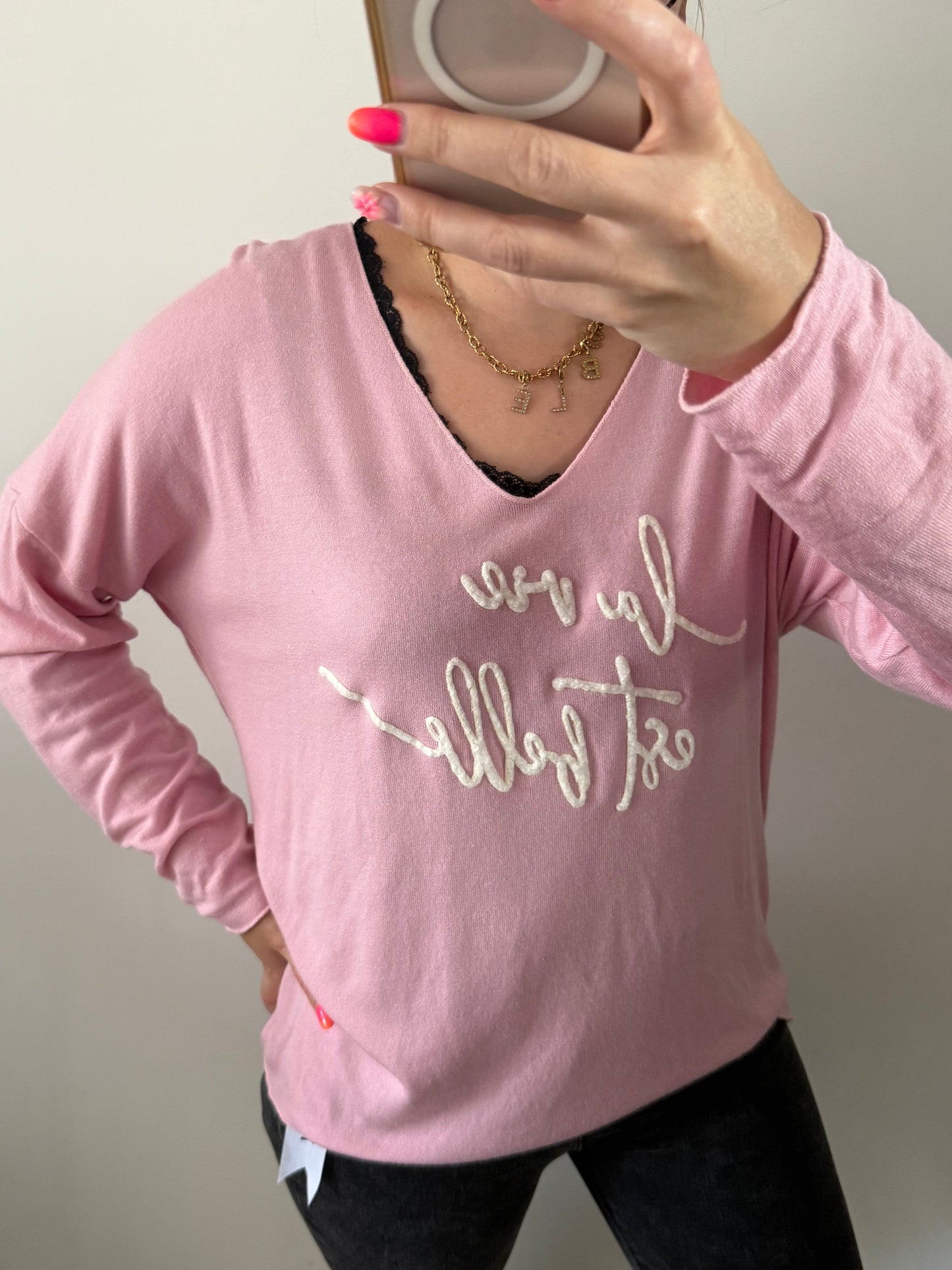 Pull la vie est belle