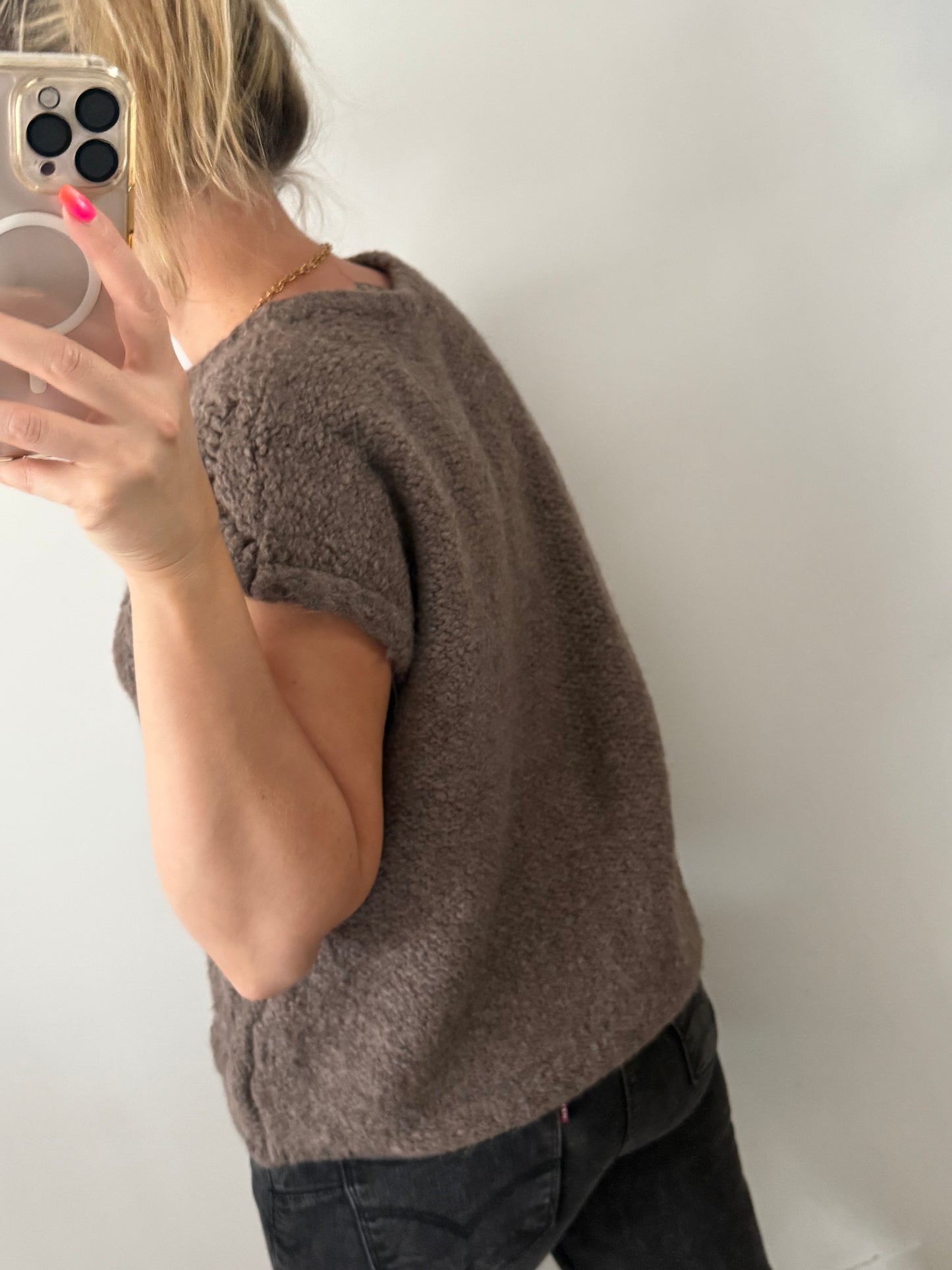 Gilet soleil marron