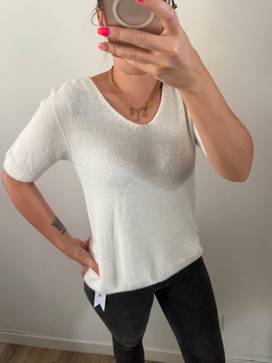 Pull manche courte