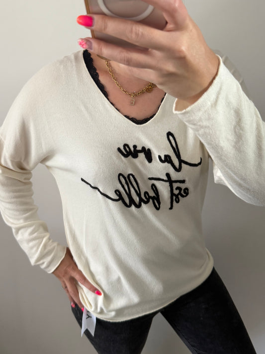 Pull la vie est belle