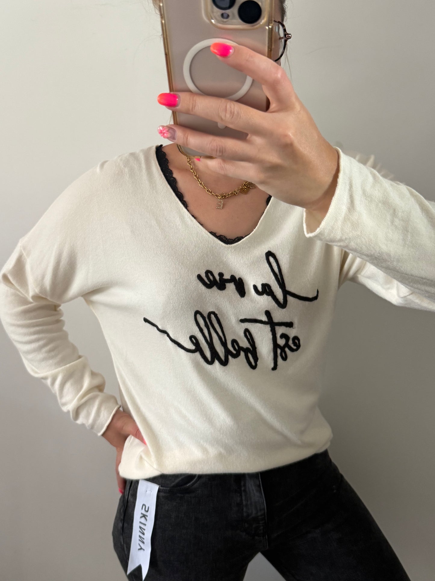 Pull la vie est belle