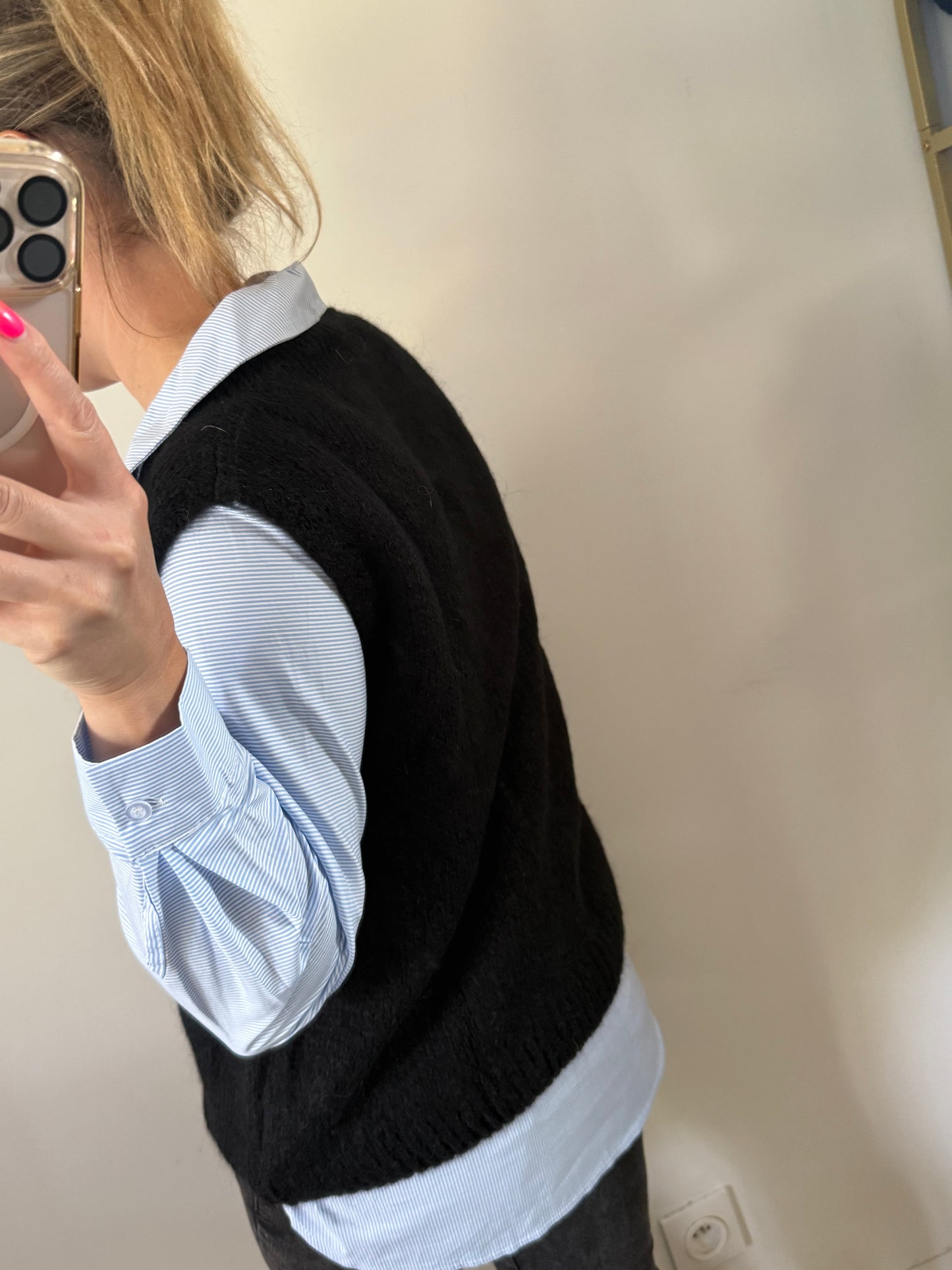 Pull sans manches
