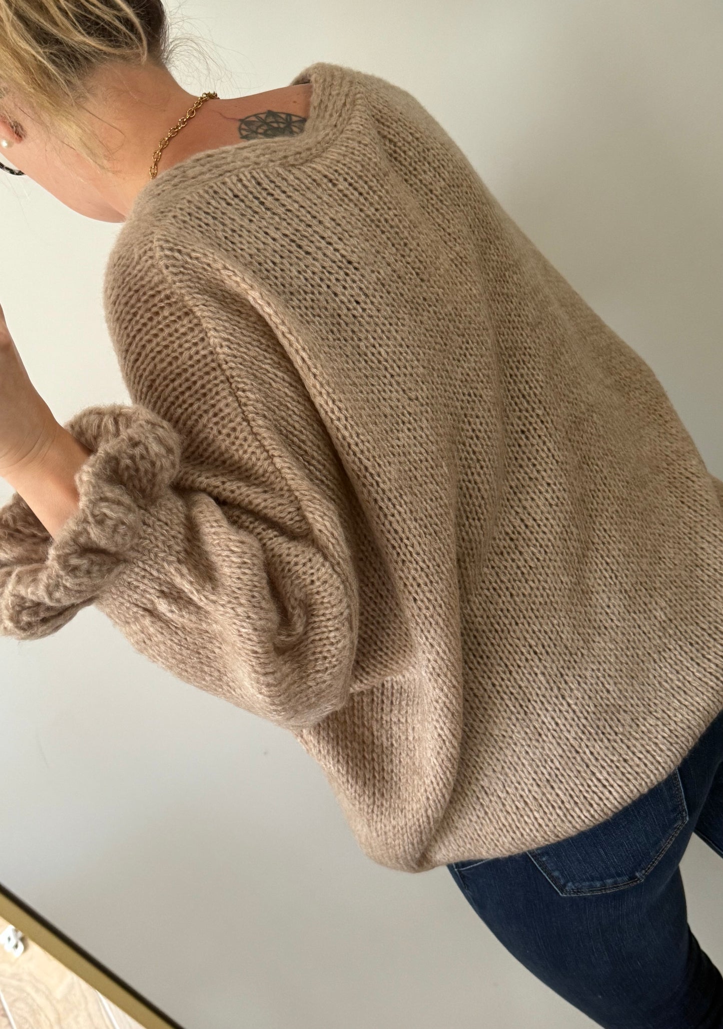Gilet bouton