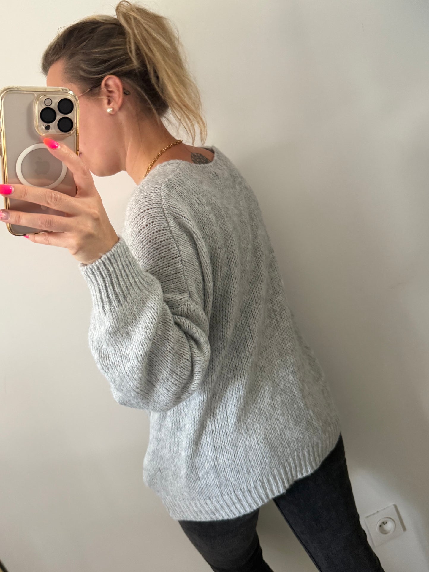 Gilet gris