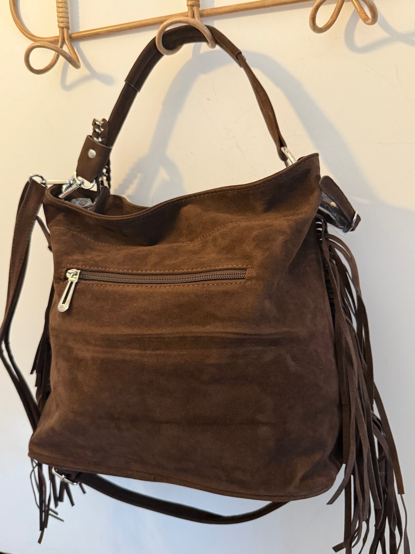 Sac polochon chocolat