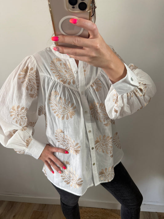 Chemise brodé