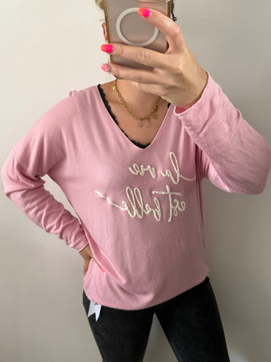 Pull la vie est belle
