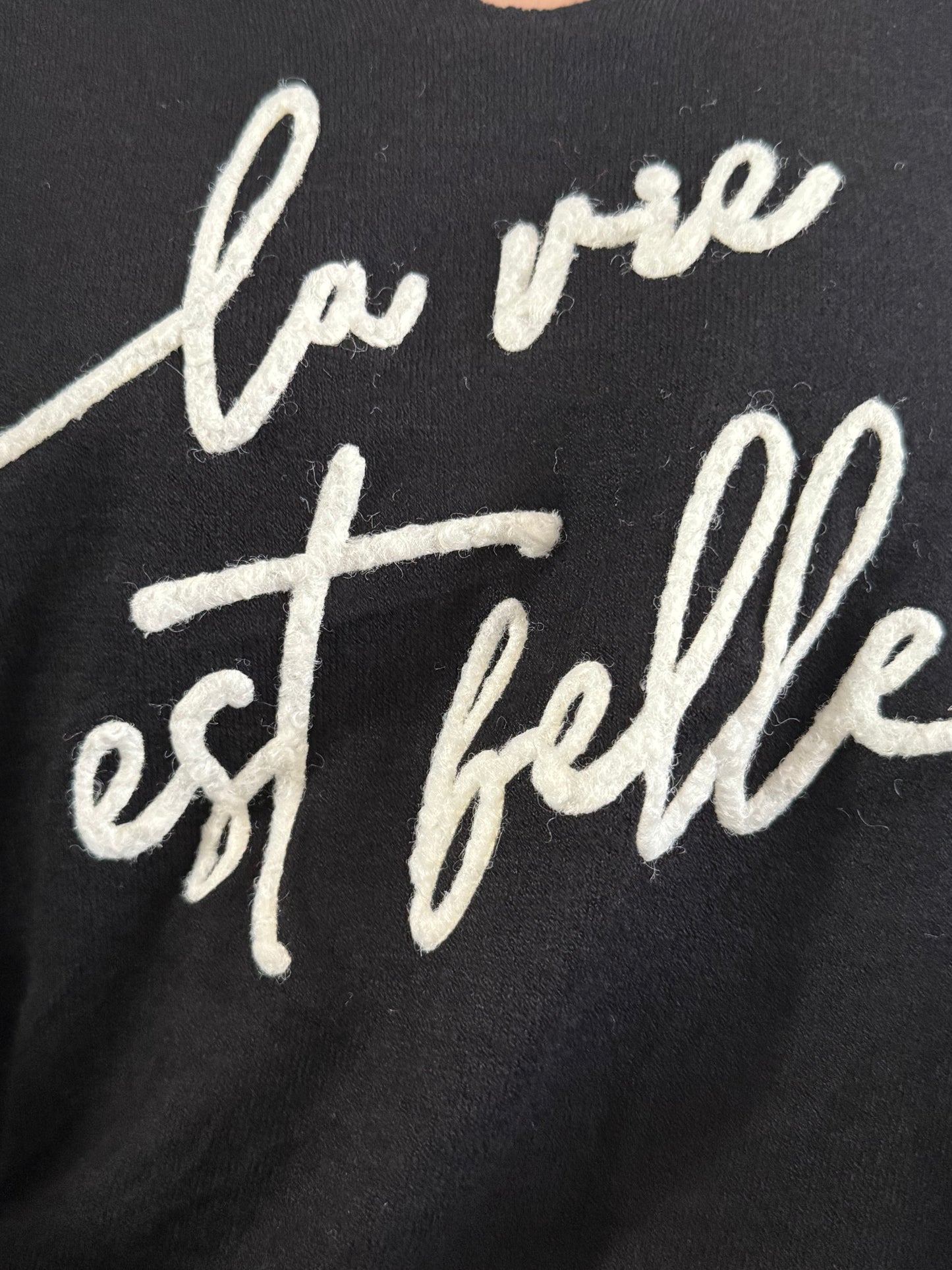 Pull la vie est belle