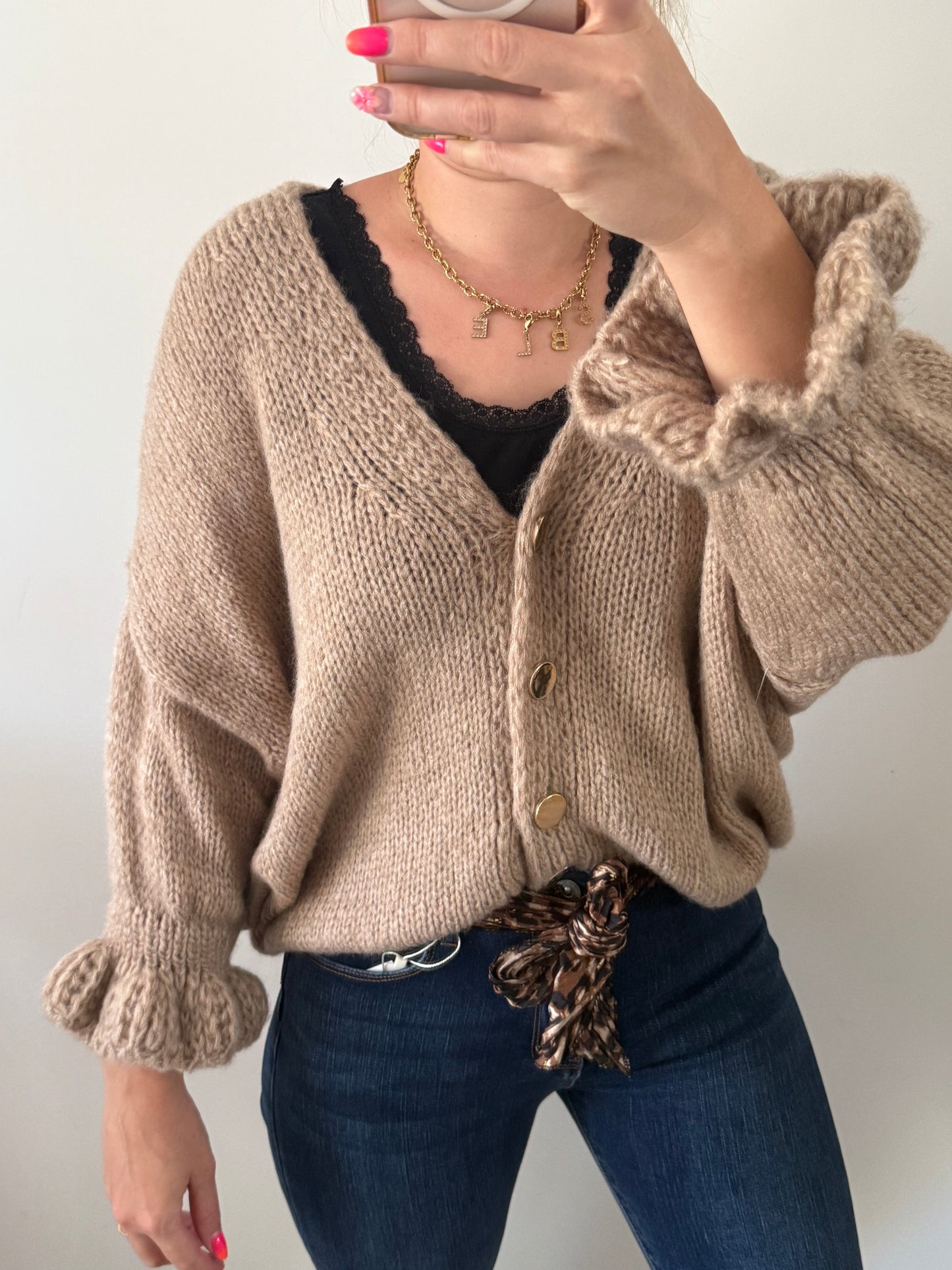 Gilet bouton
