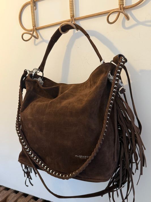 Sac polochon chocolat