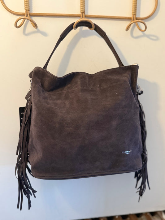 Sac polochon gris