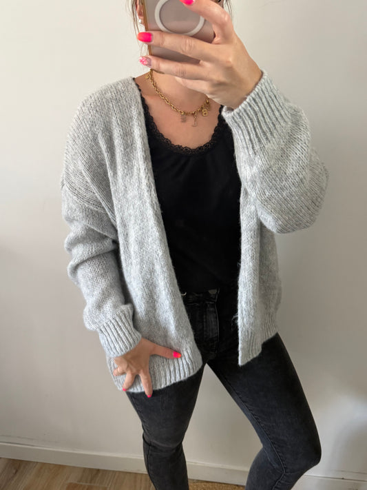 Gilet gris